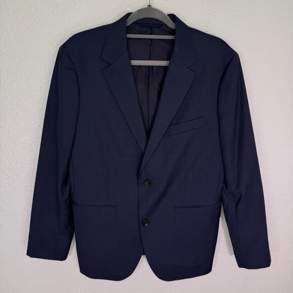 Bonobos Blazer Mens 40 S Wool Blend Jacket Slim Fit Business Career Blue 40S